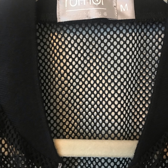 LF Rumor Boutique mesh floral jacket - Picture 3 of 3